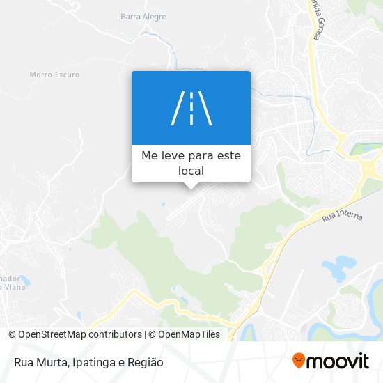 Rua Murta mapa