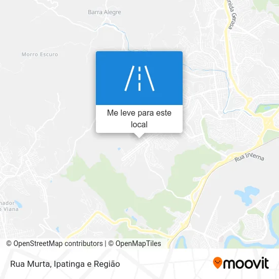 Rua Murta mapa