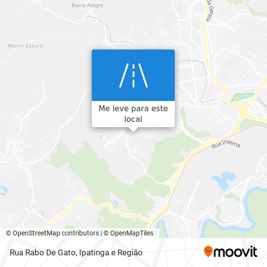 Rua Rabo De Gato mapa