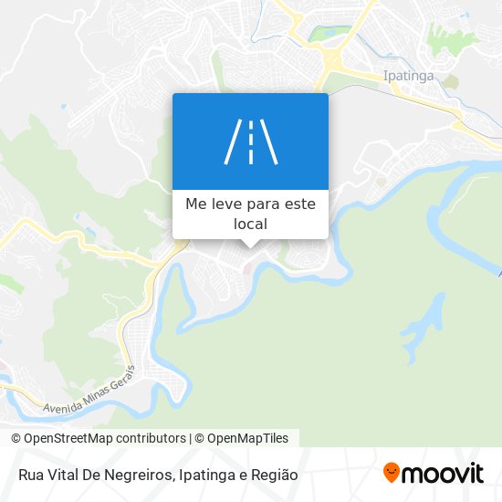 Rua Vital De Negreiros mapa