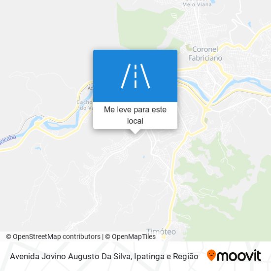 Avenida Jovino Augusto Da Silva mapa