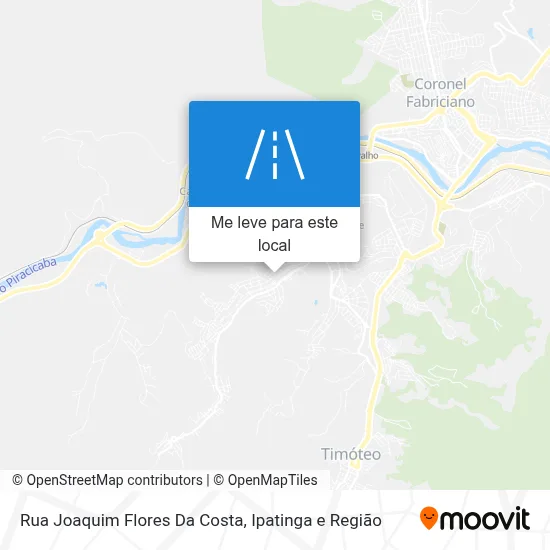 Rua Joaquim Flores Da Costa mapa