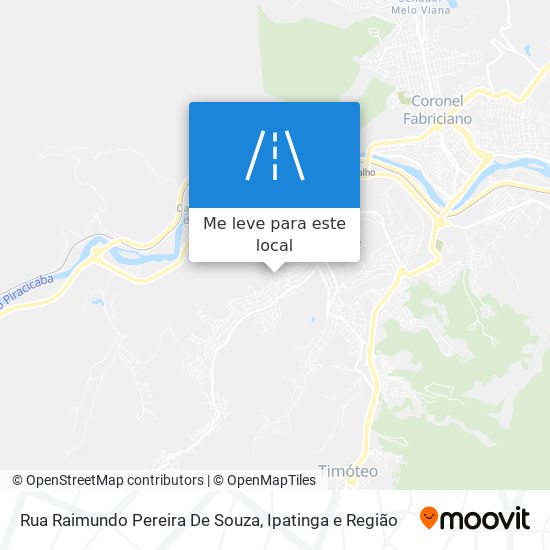 Rua Raimundo Pereira De Souza mapa