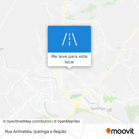 Rua Arimatéia mapa