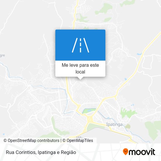Rua Corintios mapa