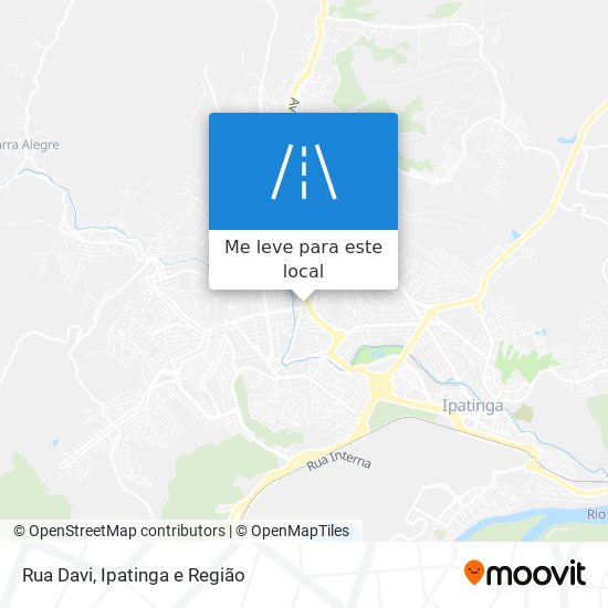 Rua Davi mapa