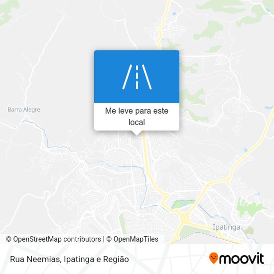 Rua Neemias mapa