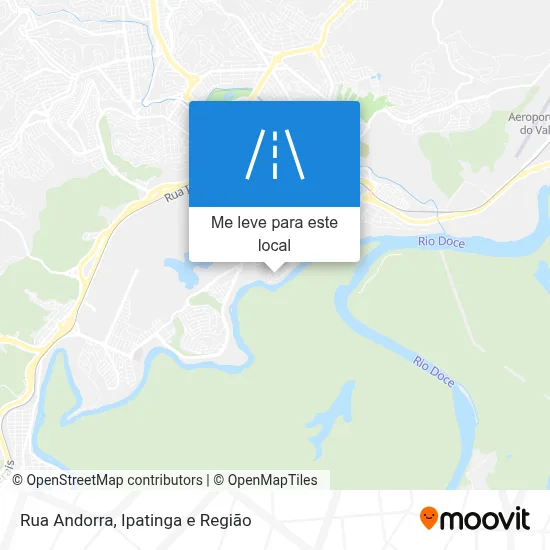 Rua Andorra mapa