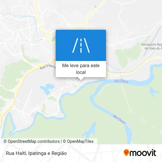 Rua Haiti mapa