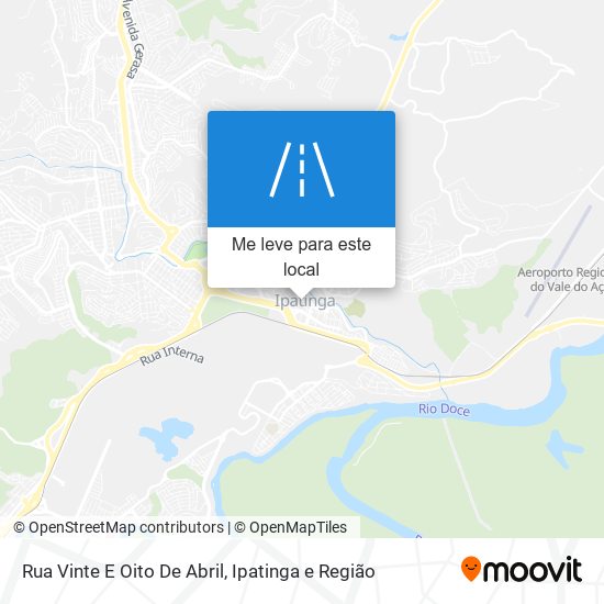 Rua Vinte E Oito De Abril mapa