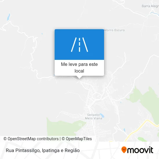 Rua Pintassilgo mapa