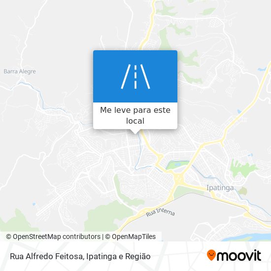 Rua Alfredo Feitosa mapa