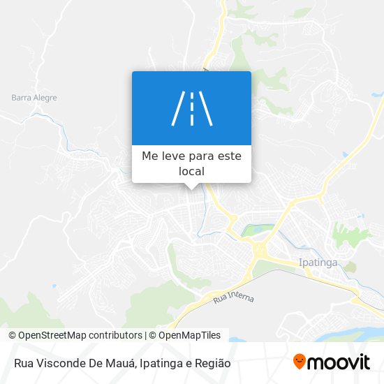 Rua Visconde De Mauá mapa