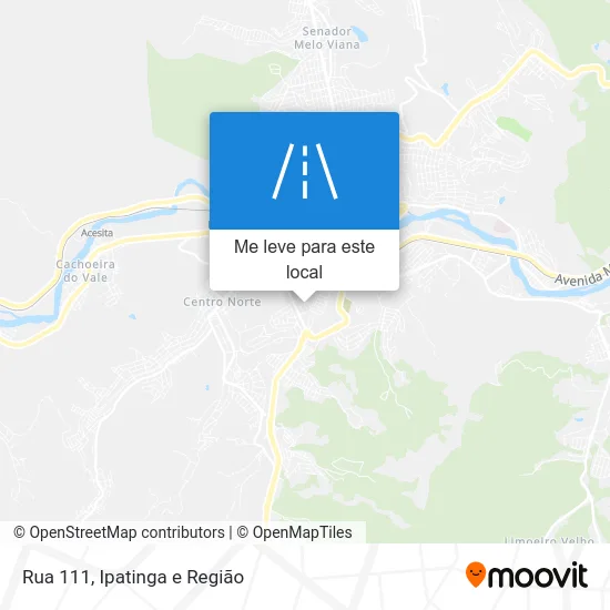 Rua 111 mapa