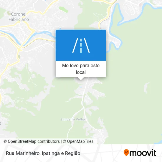 Rua Marinheiro mapa
