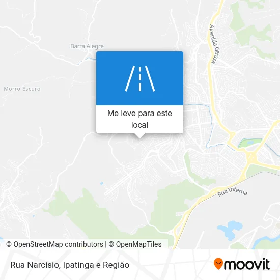 Rua Narcisio mapa