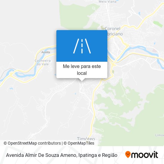 Avenida Almir De Souza Ameno mapa