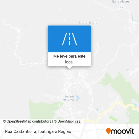 Rua Castanheira mapa