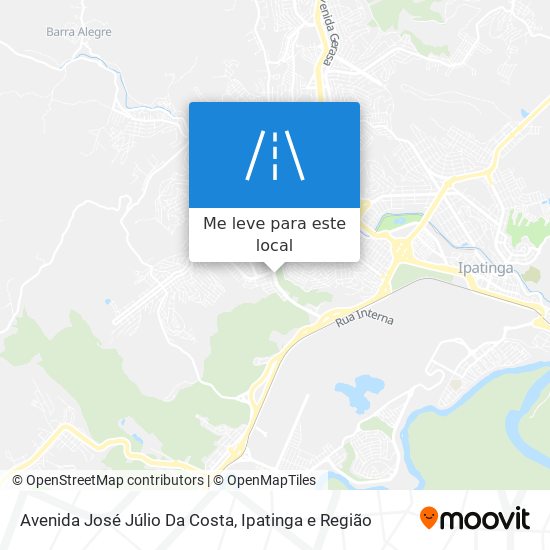 Avenida José Júlio Da Costa mapa