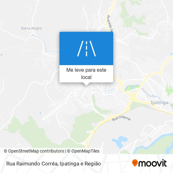 Rua Raimundo Corrêa mapa