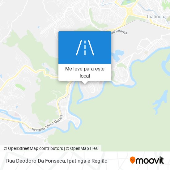 Rua Deodoro Da Fonseca mapa