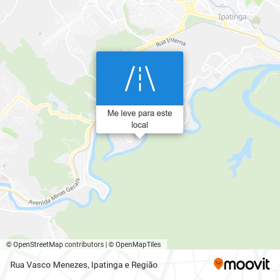 Rua Vasco Menezes mapa