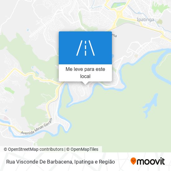 Rua Visconde De Barbacena mapa