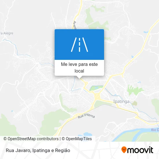 Rua Javaro mapa