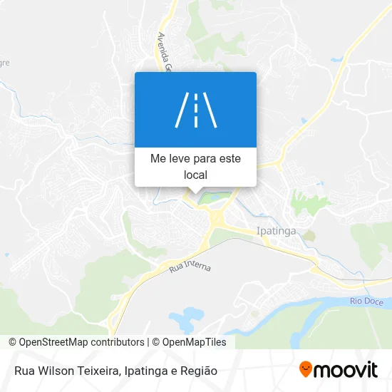 Rua Wilson Teixeira mapa