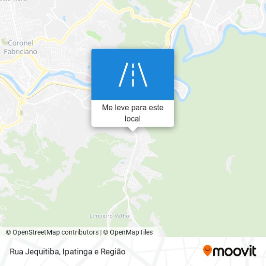 Rua Jequitiba mapa