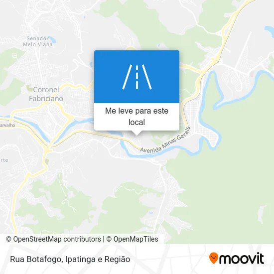 Rua Botafogo mapa