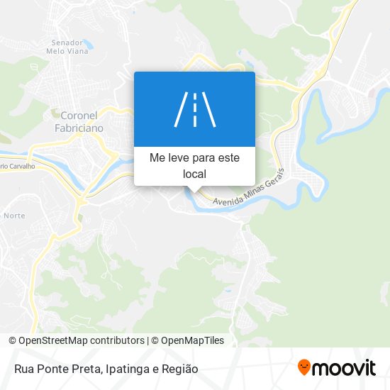 Rua Ponte Preta mapa