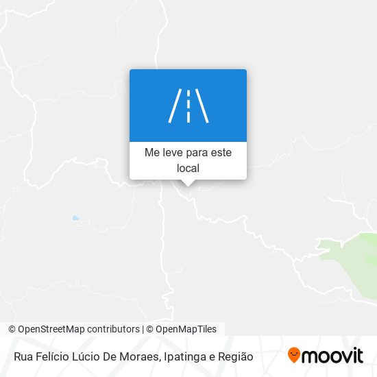 Rua Felício Lúcio De Moraes mapa