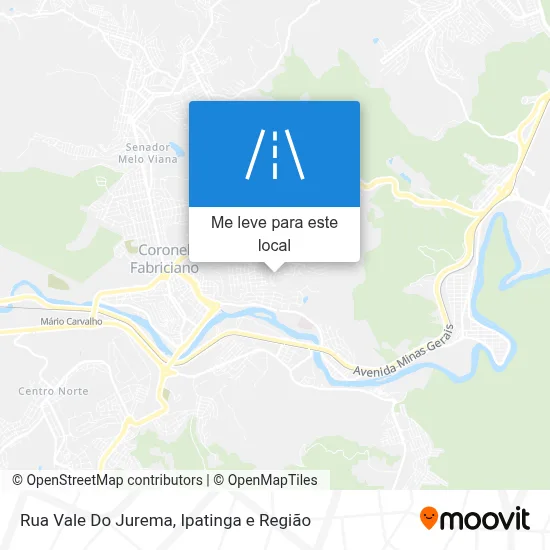 Rua Vale Do Jurema mapa