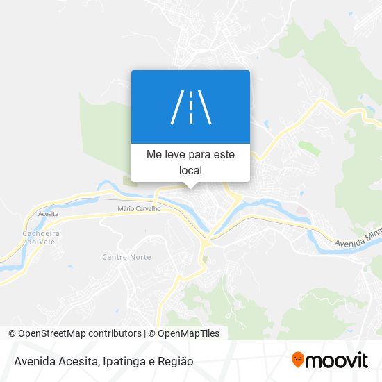 Avenida Acesita mapa