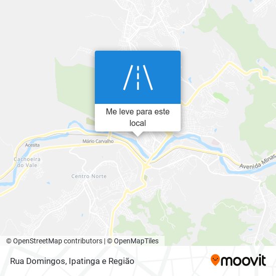 Rua Domingos mapa