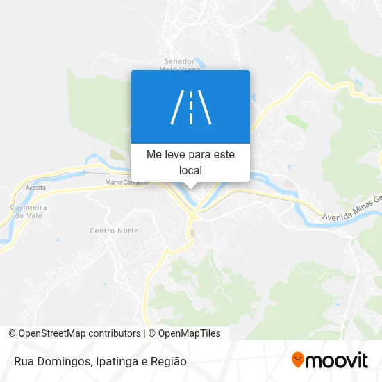 Rua Domingos mapa