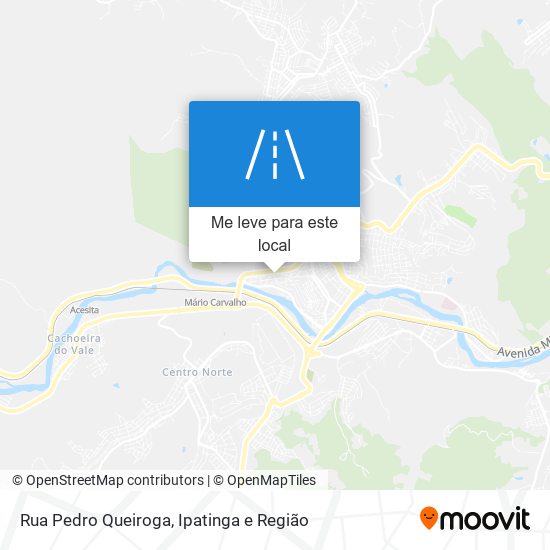Rua Pedro Queiroga mapa