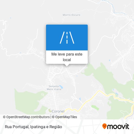 Rua Portugal mapa