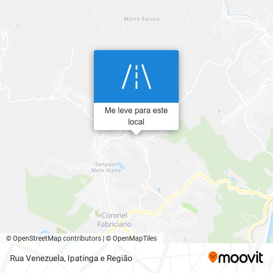 Rua Venezuela mapa