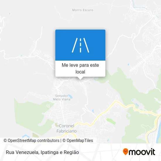 Rua Venezuela mapa
