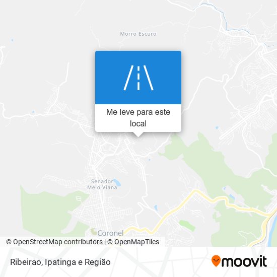 Ribeirao mapa