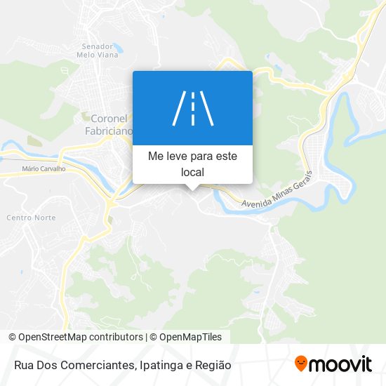 Rua Dos Comerciantes mapa