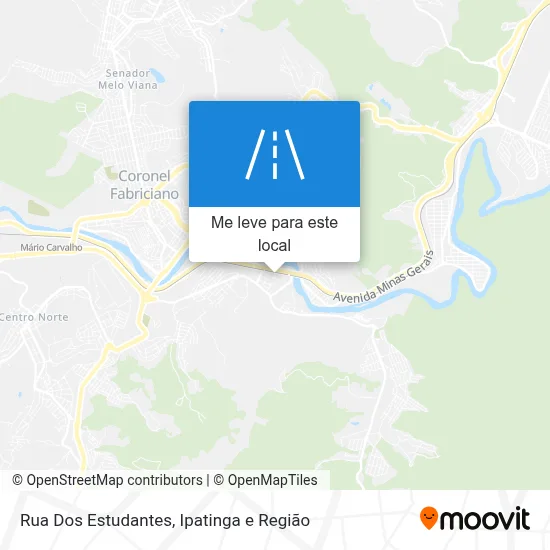 Rua Dos Estudantes mapa