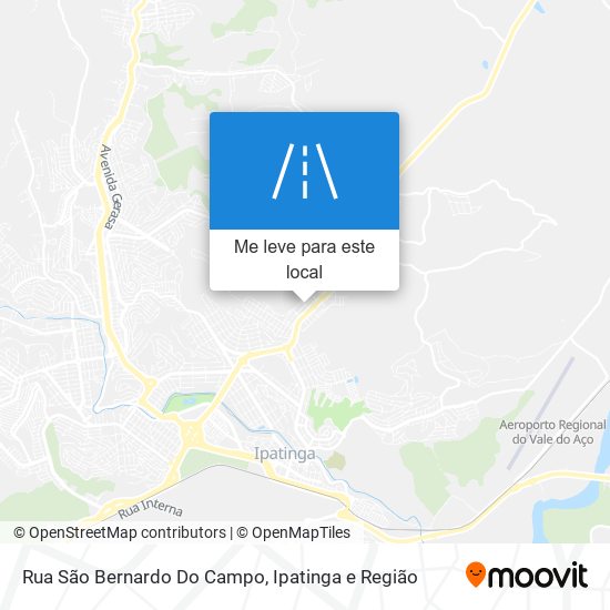 Rua São Bernardo Do Campo mapa