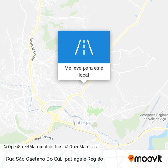 Rua São Caetano Do Sul mapa