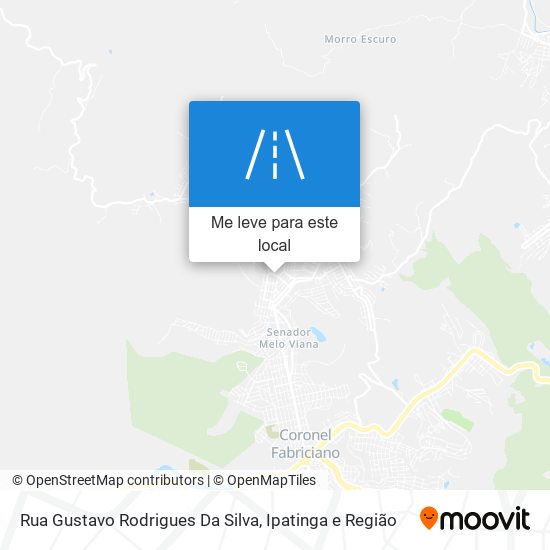 Rua Gustavo Rodrigues Da Silva mapa