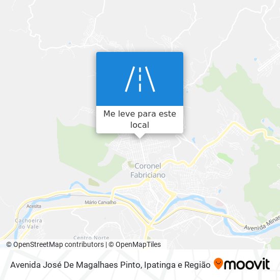 Avenida José De Magalhaes Pinto mapa