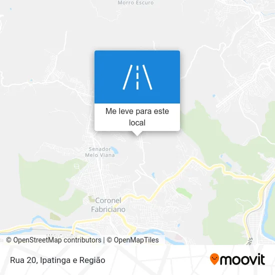 Rua 20 mapa