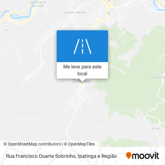 Rua Francisco Duarte Sobrinho mapa